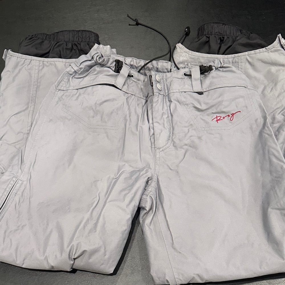 Roxy Gray Endurance Series Straight Leg Snow Pants